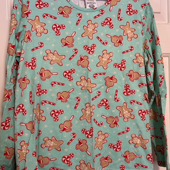 Disney Mickey Mouse Holiday Treats pajamas Sleepwear  Womens size xs - Picture 2 of 3